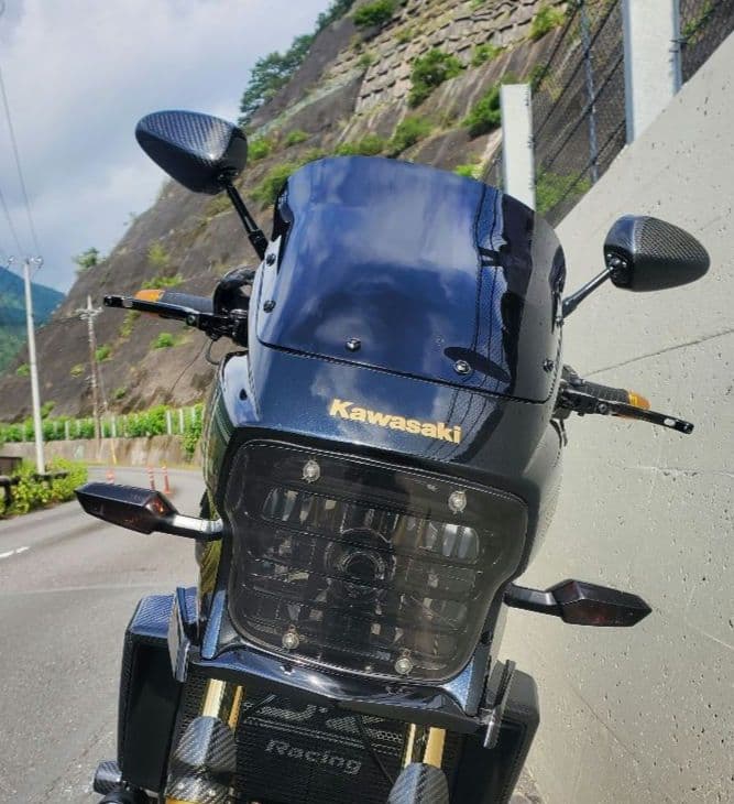 ZRX1200ダエグ用　Ver2　カウルスポイラー