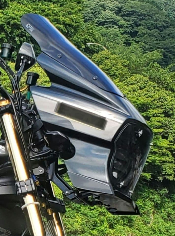 ZRX1200ダエグ用　Ver2　カウルスポイラー