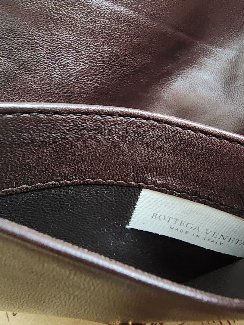 とても 綺麗 ボッテガヴェネタ　編み込み　名刺入れ　カードケース
