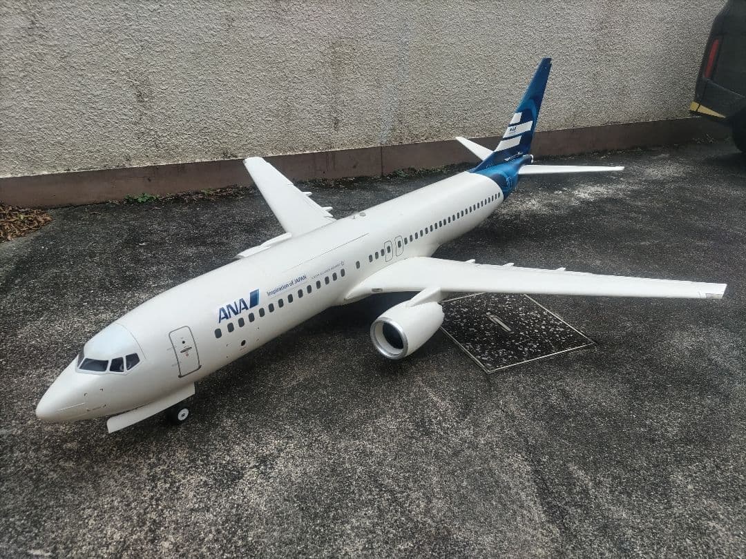 手渡し限定！大型電動ラジコン旅客機　ボーイングタイプ　リポバッテリー付き