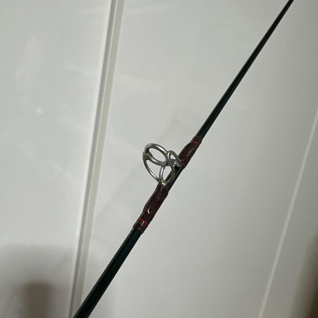 オリムピック カーボンファイバーロッド LC195 綺麗な深緑色　トップ