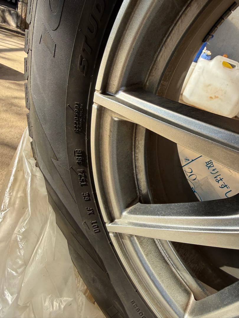 225/65R17 冬用タイヤ ホイール4本セット