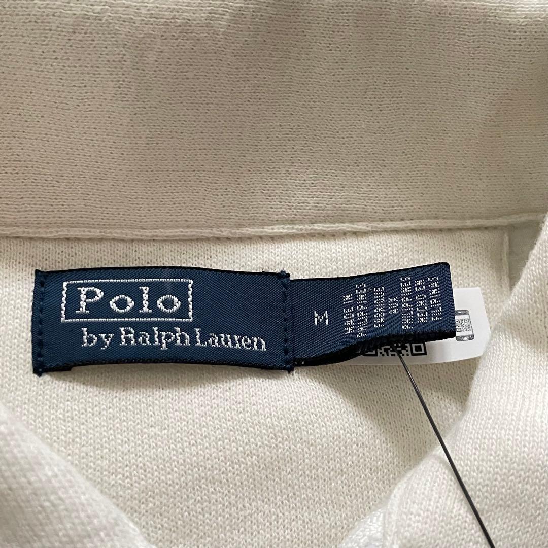 【未使用】ポロバイラルフローレン スウエットトレーナー ハーフジップ 裏起毛 M