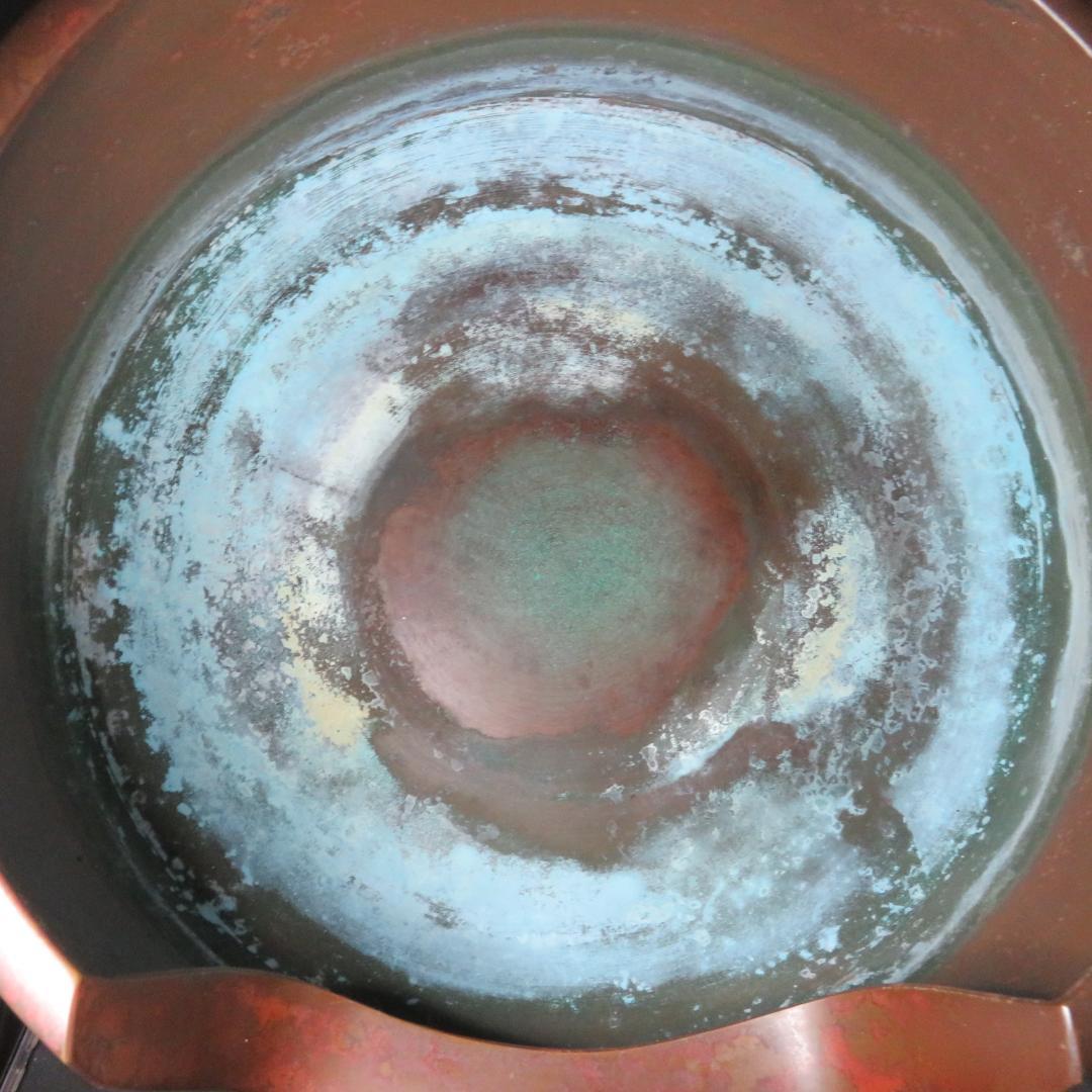 銅風炉セット 底瓦 前瓦 銘 五徳 鬼爪 茶道具 風炉 セット まとめ