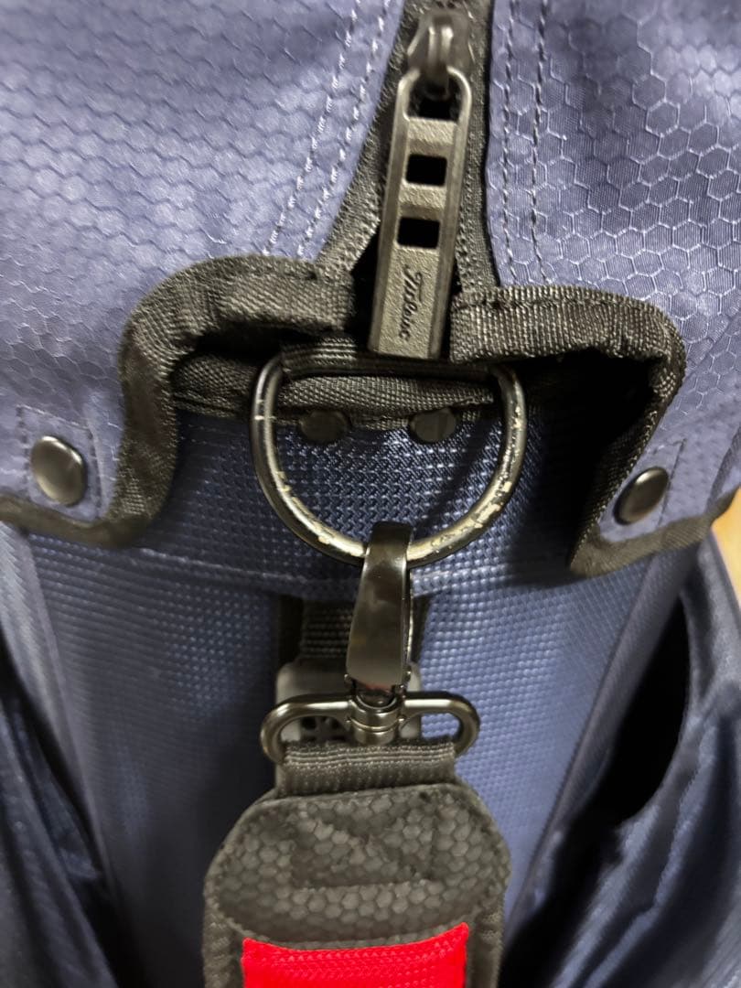 Titleist キャディバッグ ネイビー/レッド