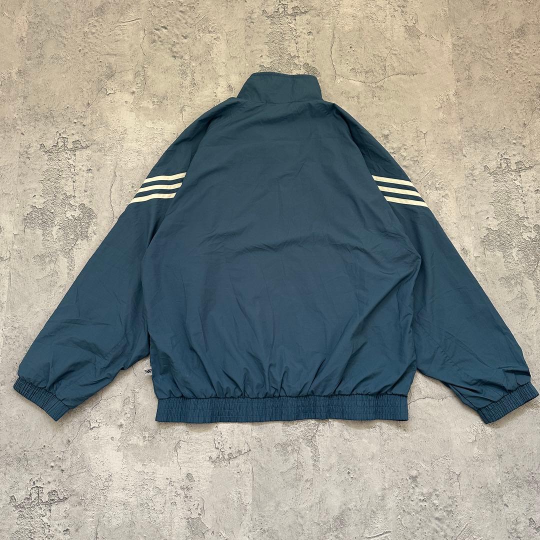 90s【adidas】アディダス（XO）ウィンドブレーカー＊裏メッシュ＊胸ロゴ