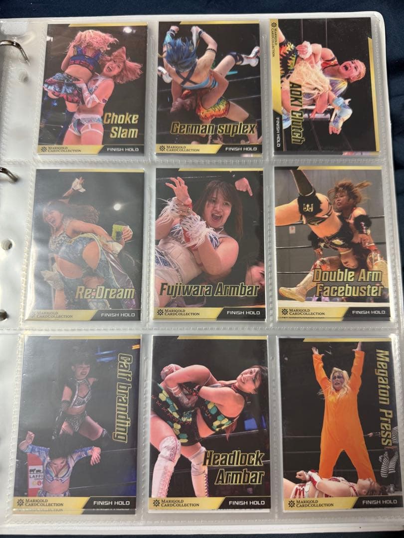 女子プロレス　マリーゴールド　プロレスカード　42種　トレカ　ジュリア