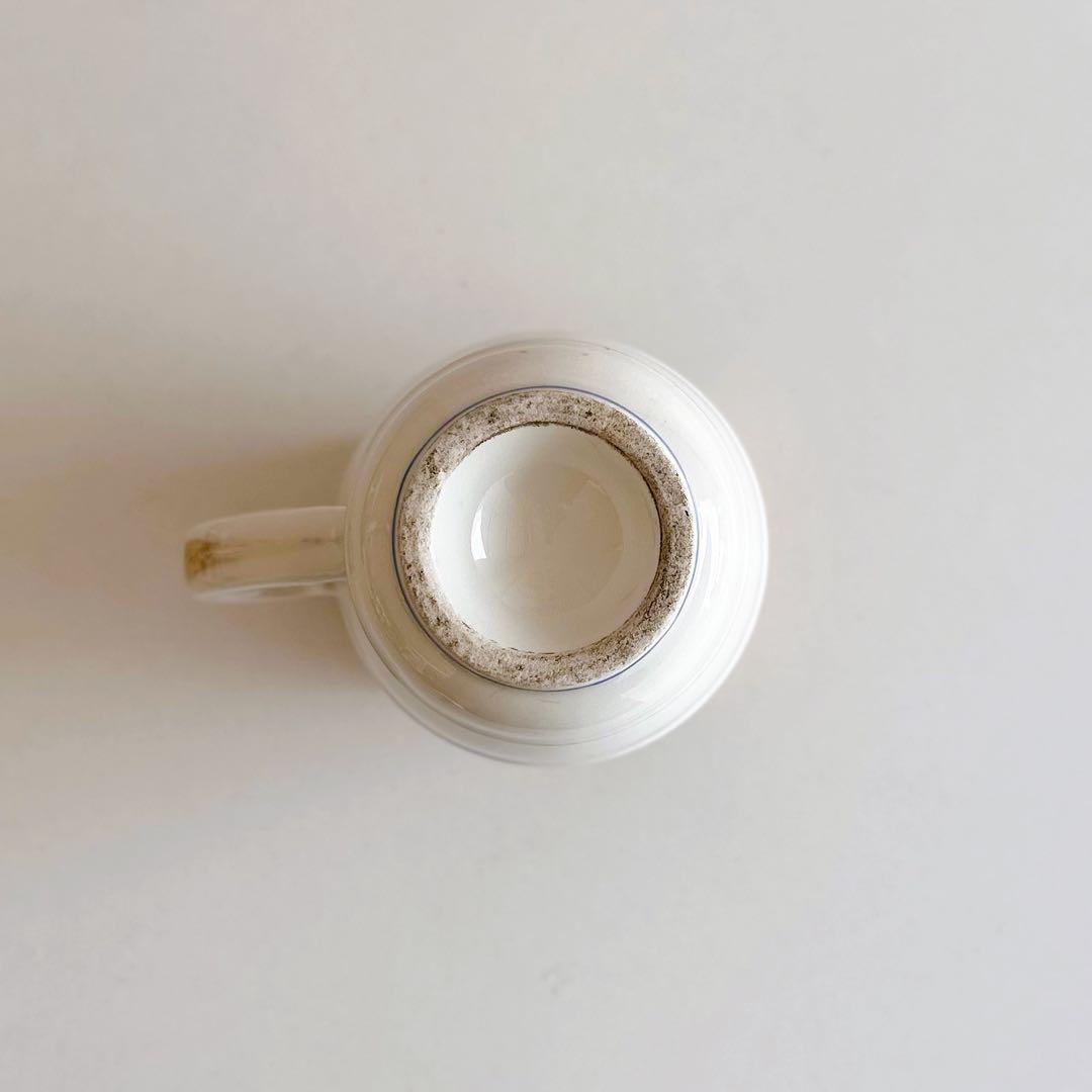 アンティーク ブリュロ コーヒーカップ フランス