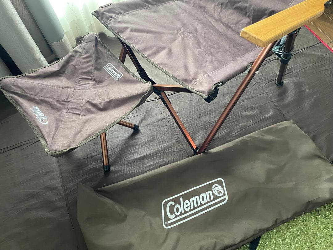 Coleman アウトドアチェア リクライニング機能付き