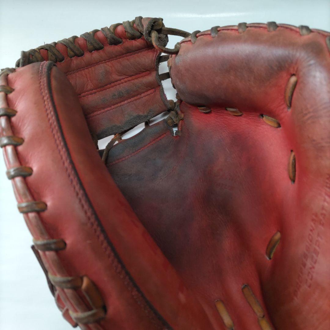 ZETT 硬式ミッド 茶色　傷や汚れあり