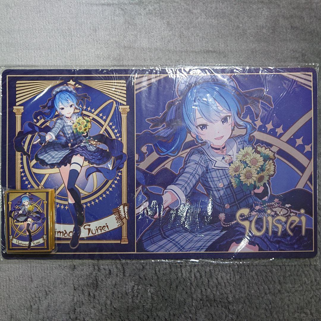 α1 ホロライブ 花束&ミュシャ風 星街すいせい スリーブ&プレイマット