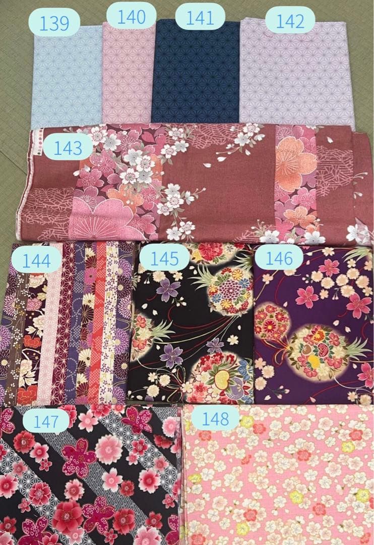 犬用 わんこ用 袴 生地見本 在庫確認ページ