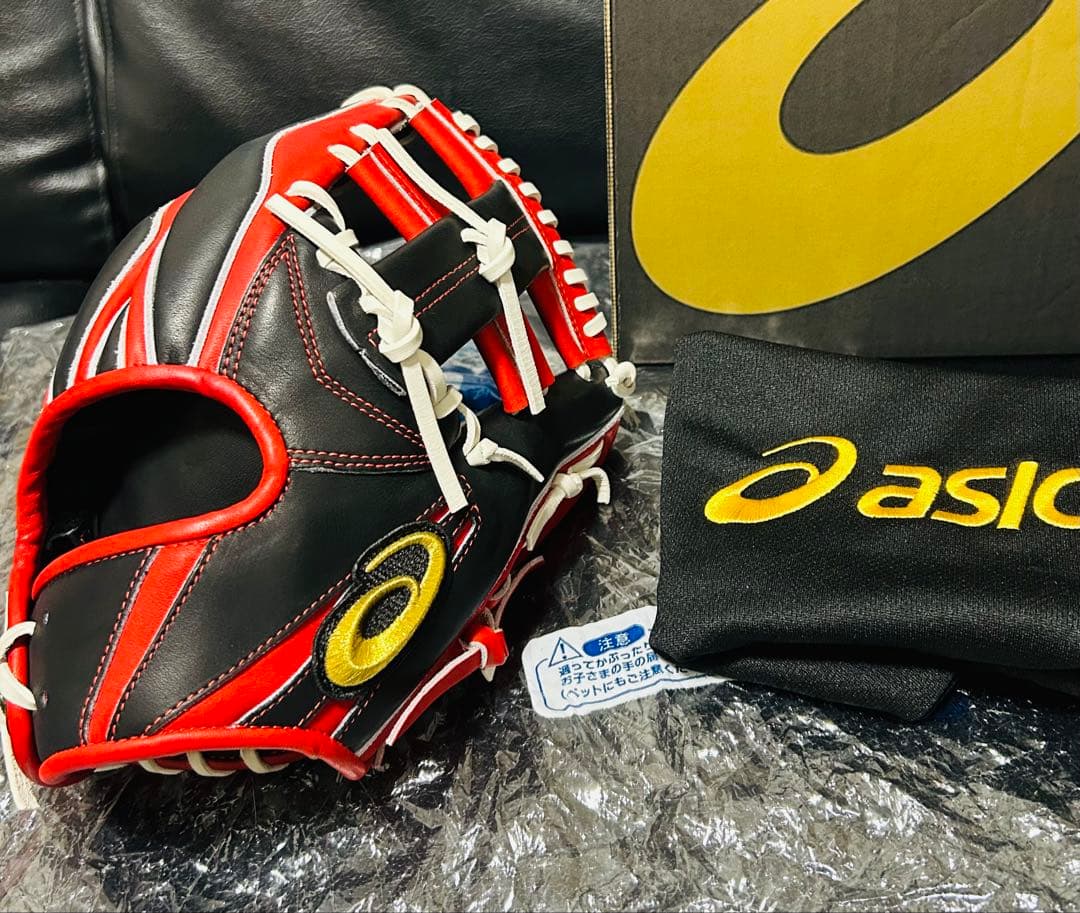 アシックス ゴールドステージ 軟式最上級 オーダー 内野 田中広輔 新品未使用
