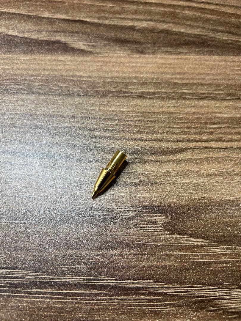 超美品　野原工芸　旧型　固定式口金　ゴールド