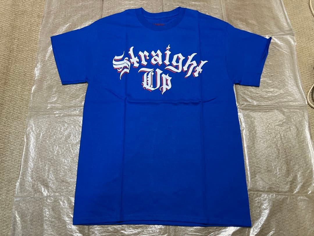 Straight Up 追加公演限定 Tシャツ M ブルー Blue
