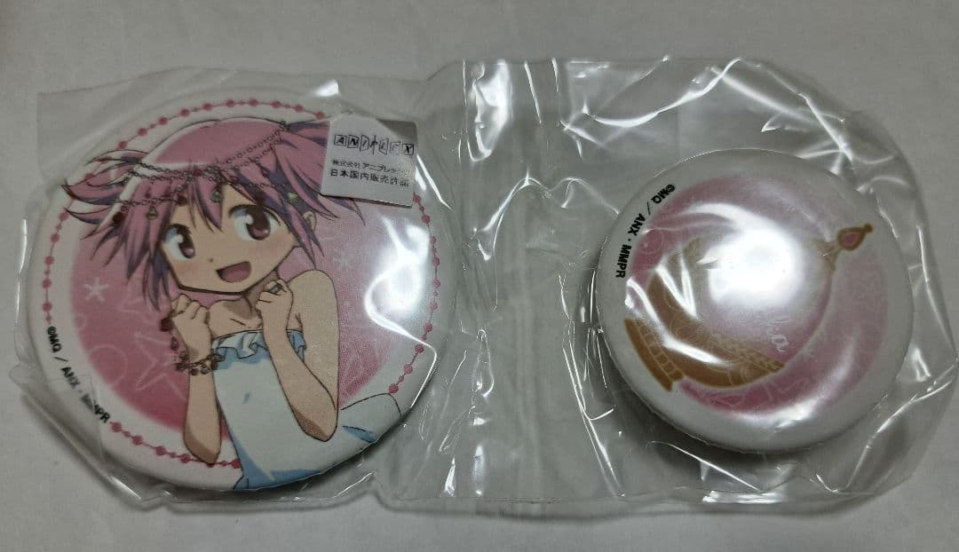 魔法少女まどか☆マギカ　鹿目まどか　夏コミ限定缶バッジ