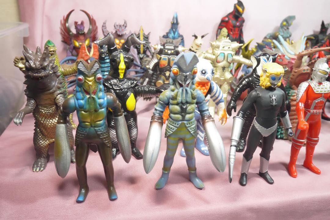 ウルトラ怪獣シリーズ　怪獣　ソフビ　55体