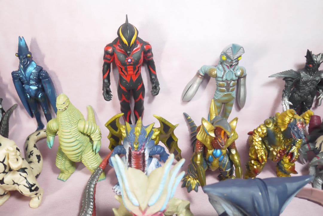 ウルトラ怪獣シリーズ　怪獣　ソフビ　55体