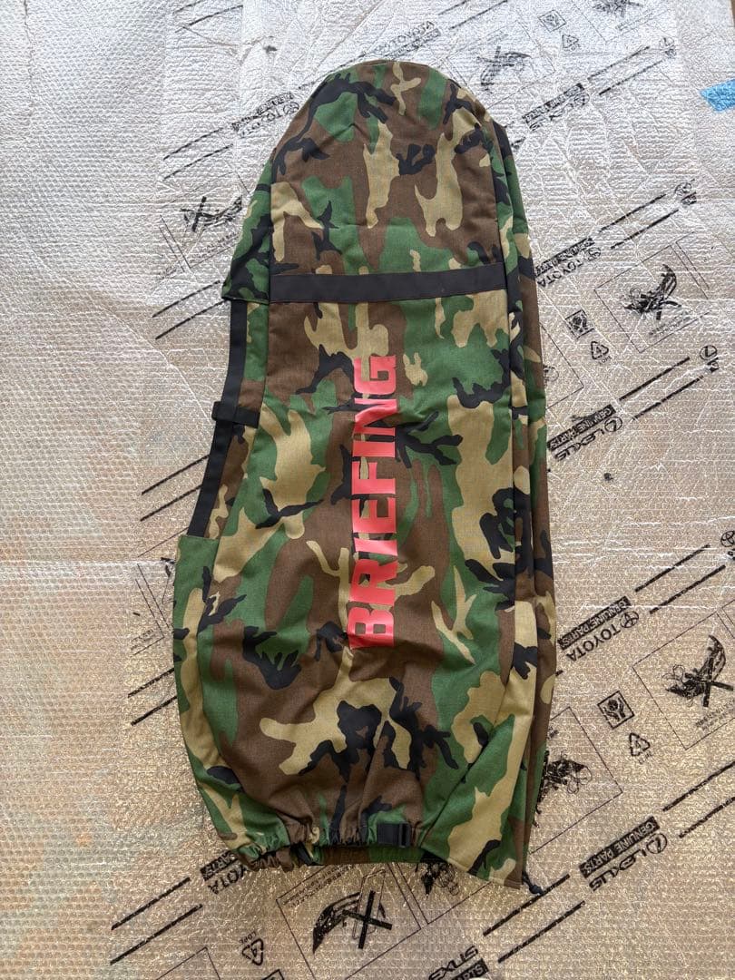 BRIEFING 迷彩 ゴルフバッグ用トラベルカバー