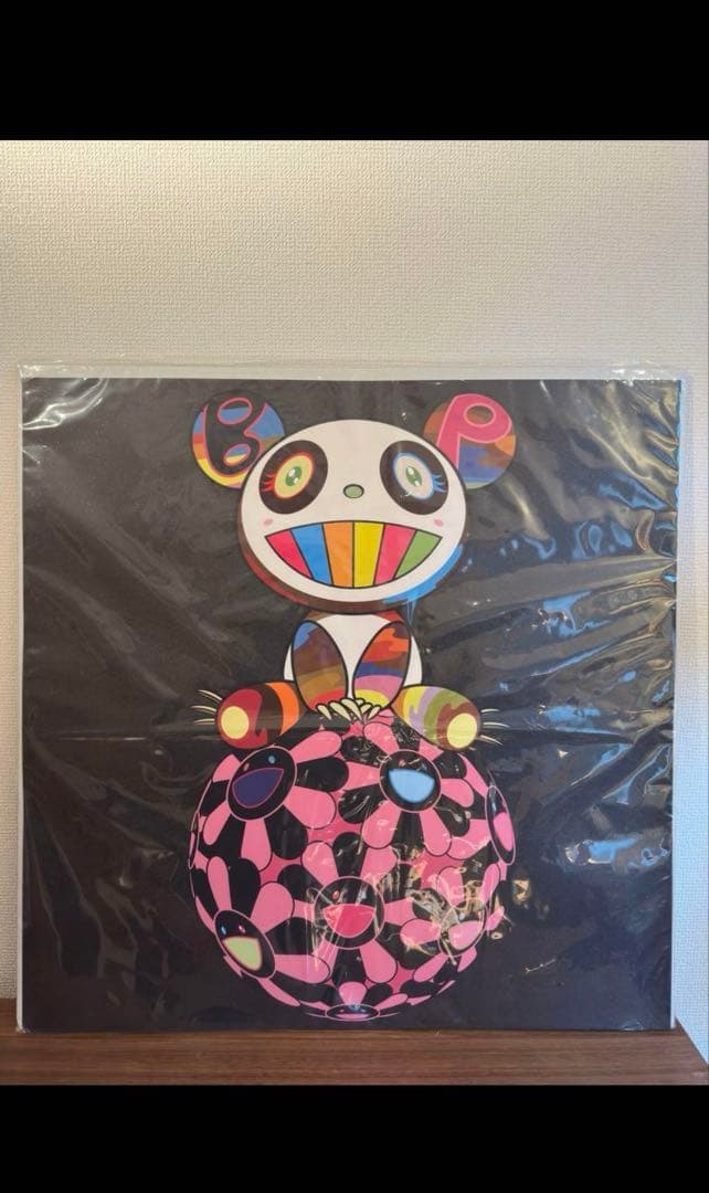 新品未開封!!村上隆　BLACK PINK パンダ　コラボ　ポスター　限定