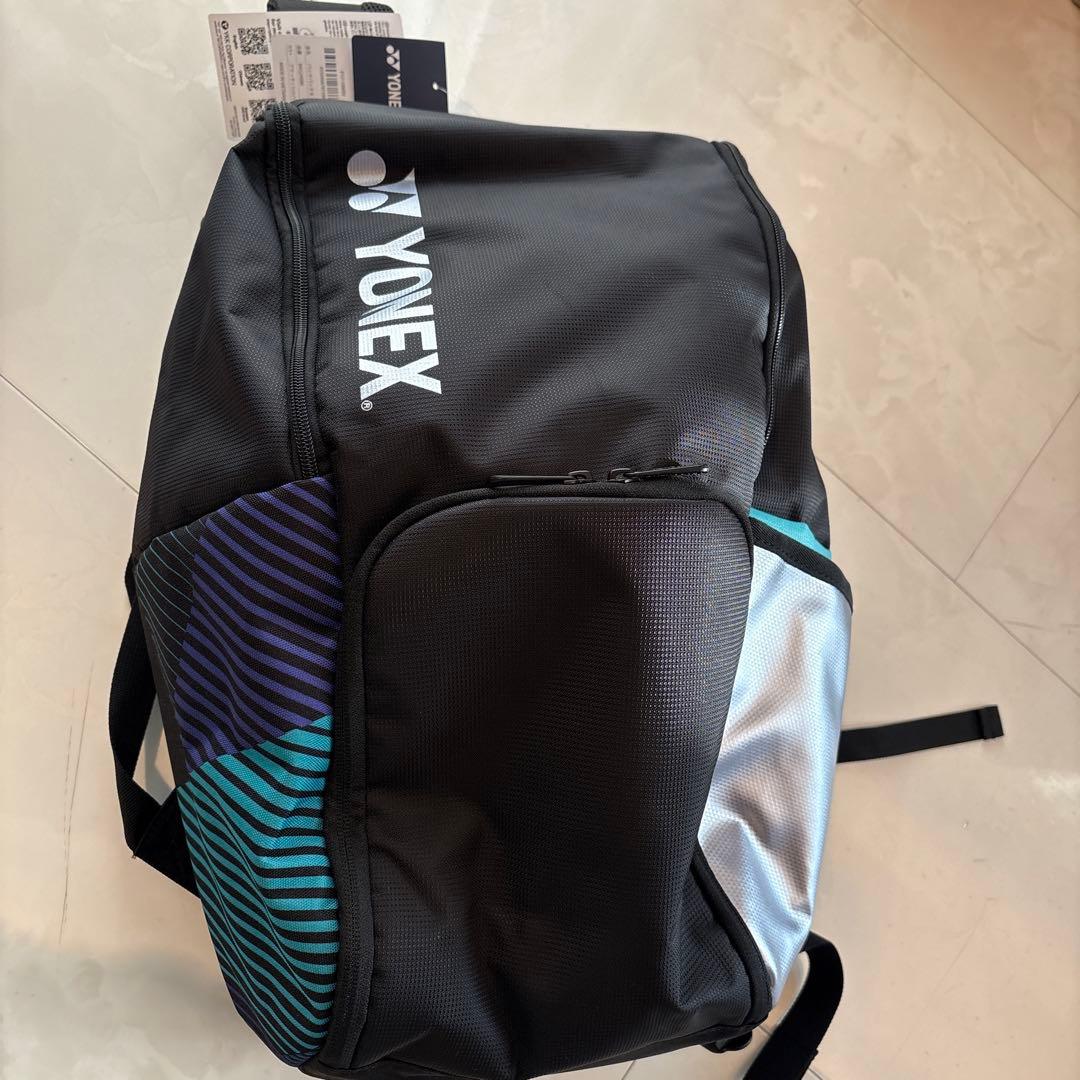YONEX バドミントン バックパック 30L ブラック/シルバー