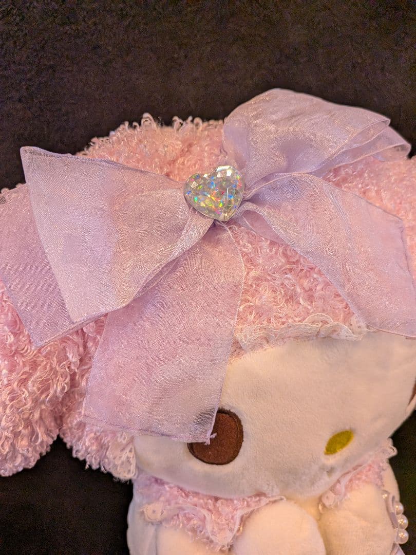 希少☆　マイメロディ KDDI 電報 ぬいぐるみ　レースずきん　非売品