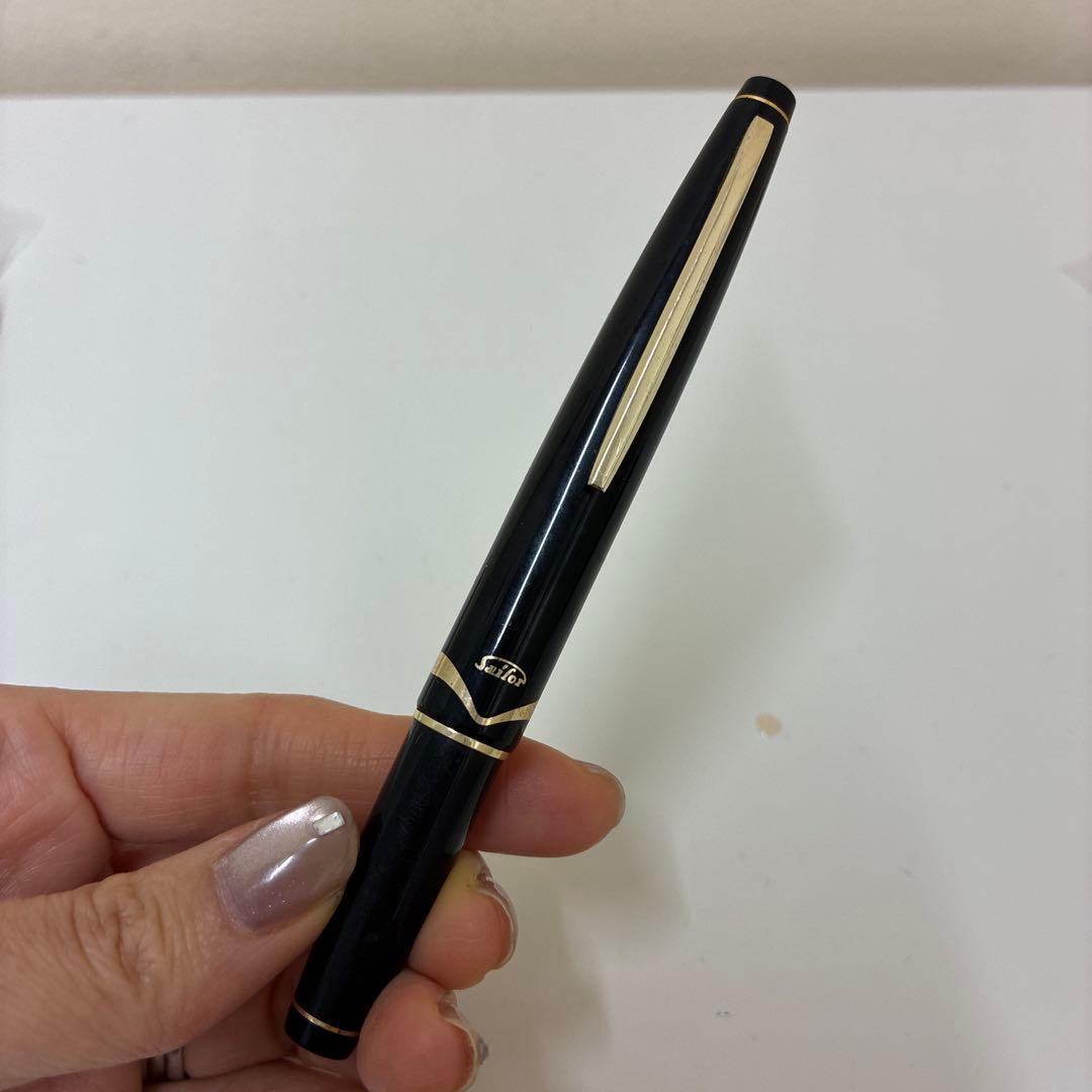 Sailor 万年筆 ブラック ※インク無し