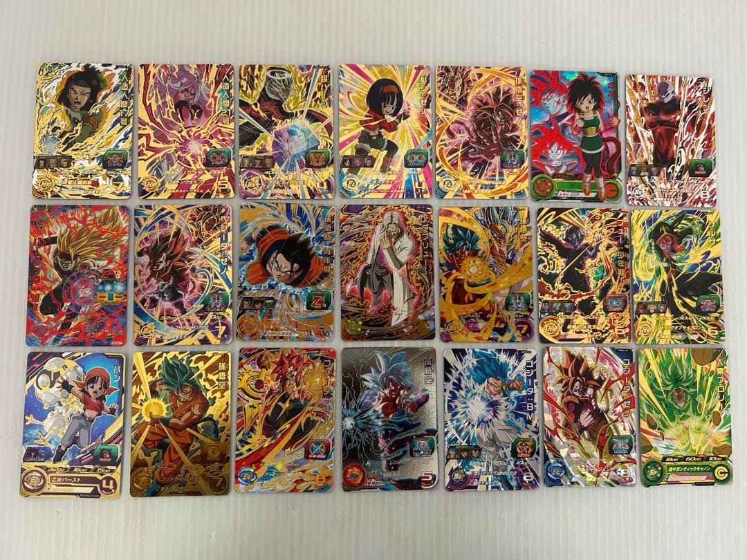 ドラゴンボールヒーローズ 60枚セット UR SEC CP P まとめ売り