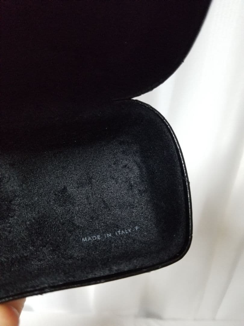 新品未使用 美品 革シャネルサングラスケース２点セット付属品ブラックココマーク