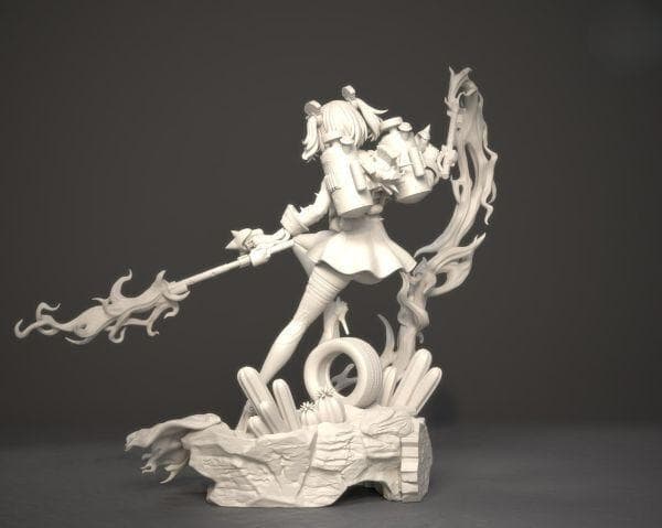 バーニス・ホワイト　1/7　未塗装未組立 ガレキ ゼンレスゾーンゼロ ゼンゼロ