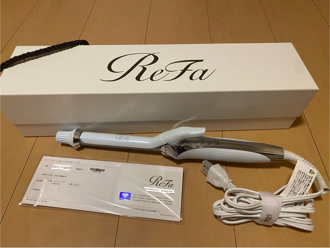 ReFa 19mmカールヘアアイロン 保証書付き