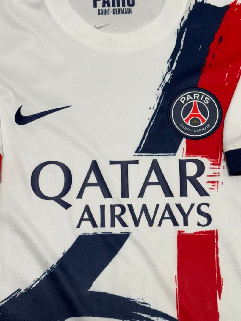 新品　正規品　PSG　アウェイ　フルスポンサーマーキング　パッチ付き