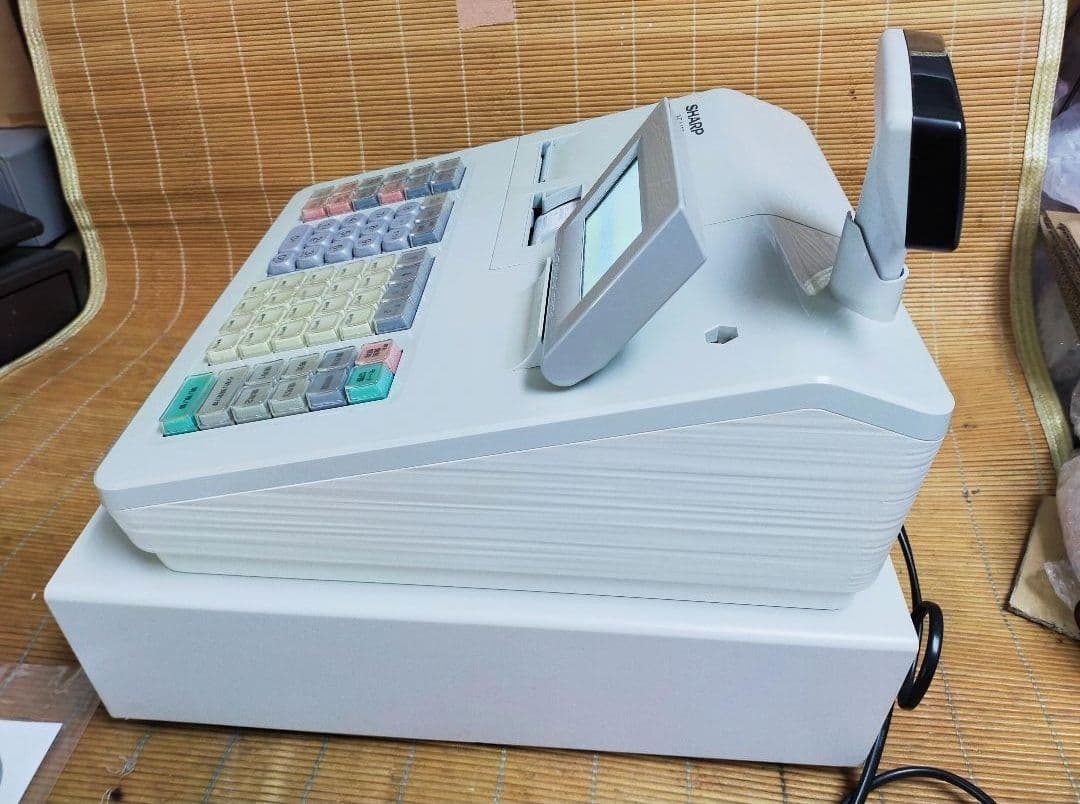 シャープレジスター　XE-A407　PC連携売上管理　上位機種　060111