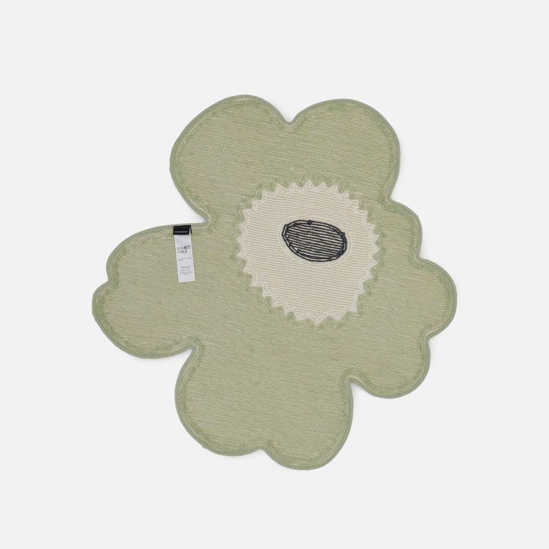 新品 marimekko Unikko バスマット マリメッコ ウニッコ セージ