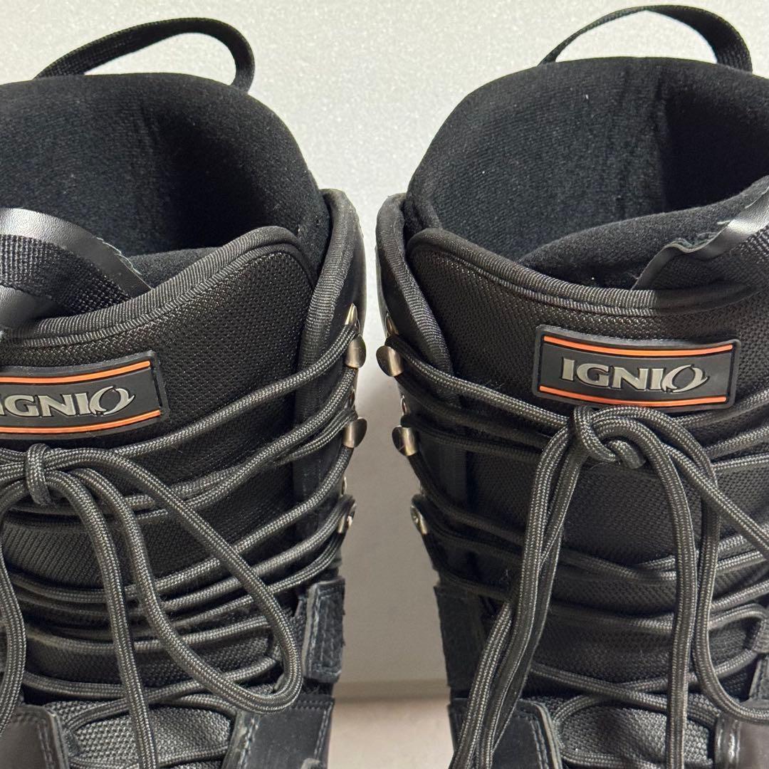 29-29.5cm IGNIO スノーボードブーツ ブラック黒色初心者格安特価
