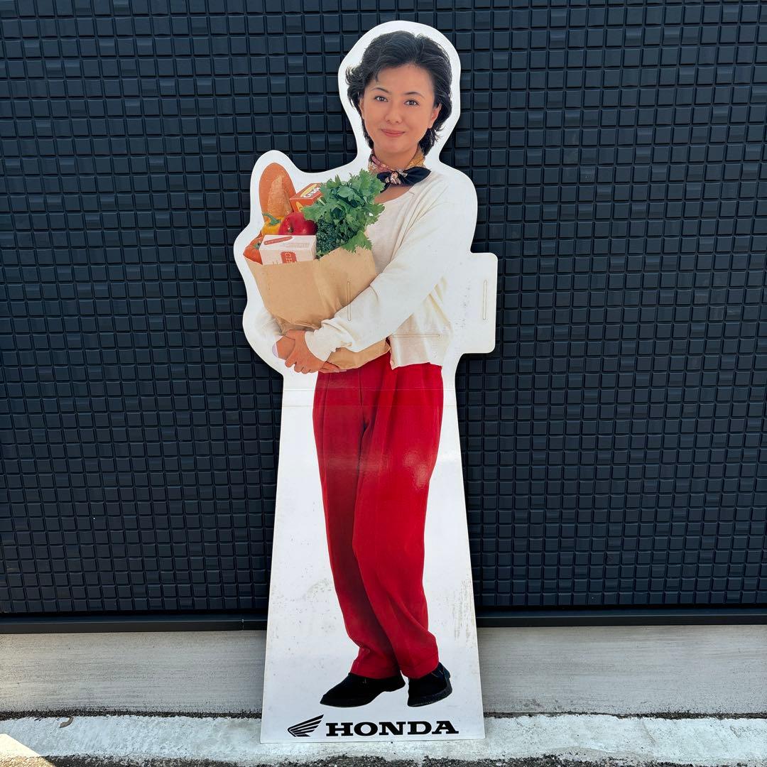 薬師丸ひろ子 1997年 HONDA 非売品 店舗 販促用 等身大 パネル 看板