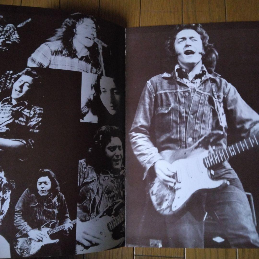 ロリーギャラガー Rory Gallagher パンフレット サイン・半券付き