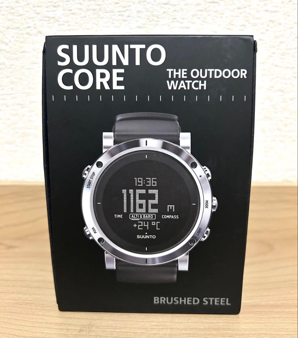 SUUNTO CORE BRUSHED STEEL ブラッシュドスチール スント
