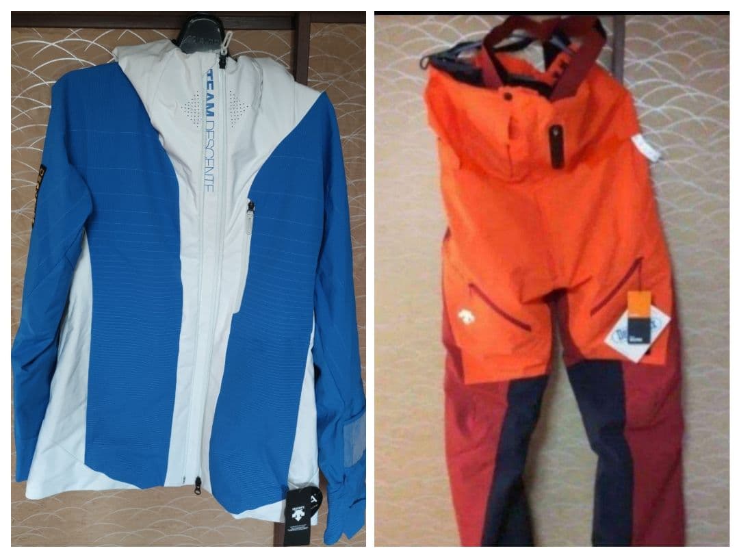 新品タグ付き TEAM DESCENT JACKET & BIB PANTS