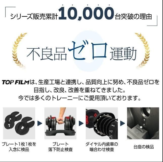 ダンベル 可変式 40kg 2個セット 鉄アレイ