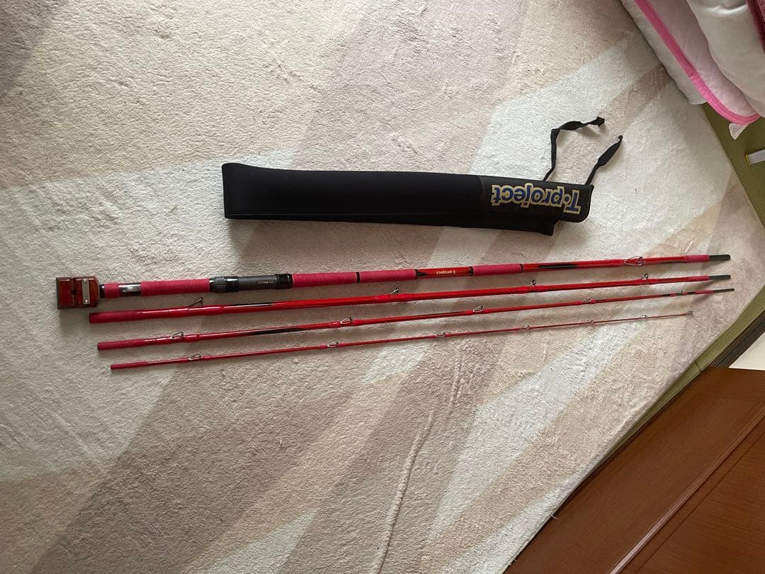 【最終:期間限定】T・project ティープロジェクト石鯛竿　赤