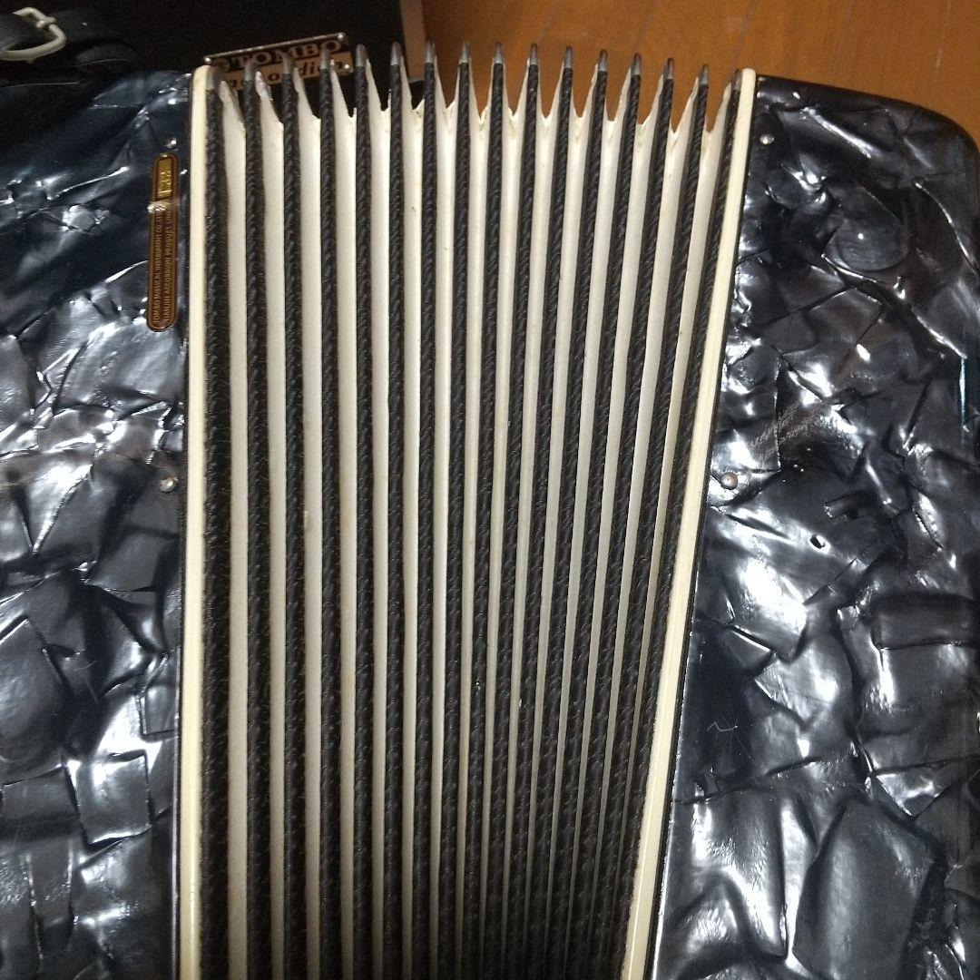 TOMBO アコーディオン T-32 ハードケース付き 動作確認済み