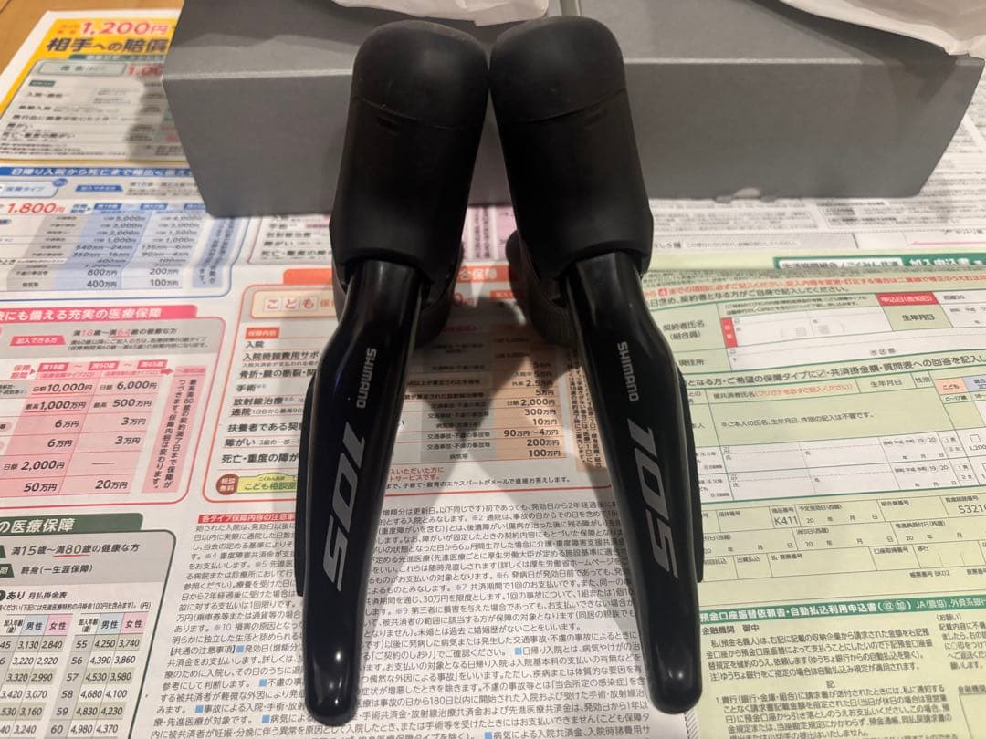 Shimano 105di2 レバー、ディレイラー、スプロケセット