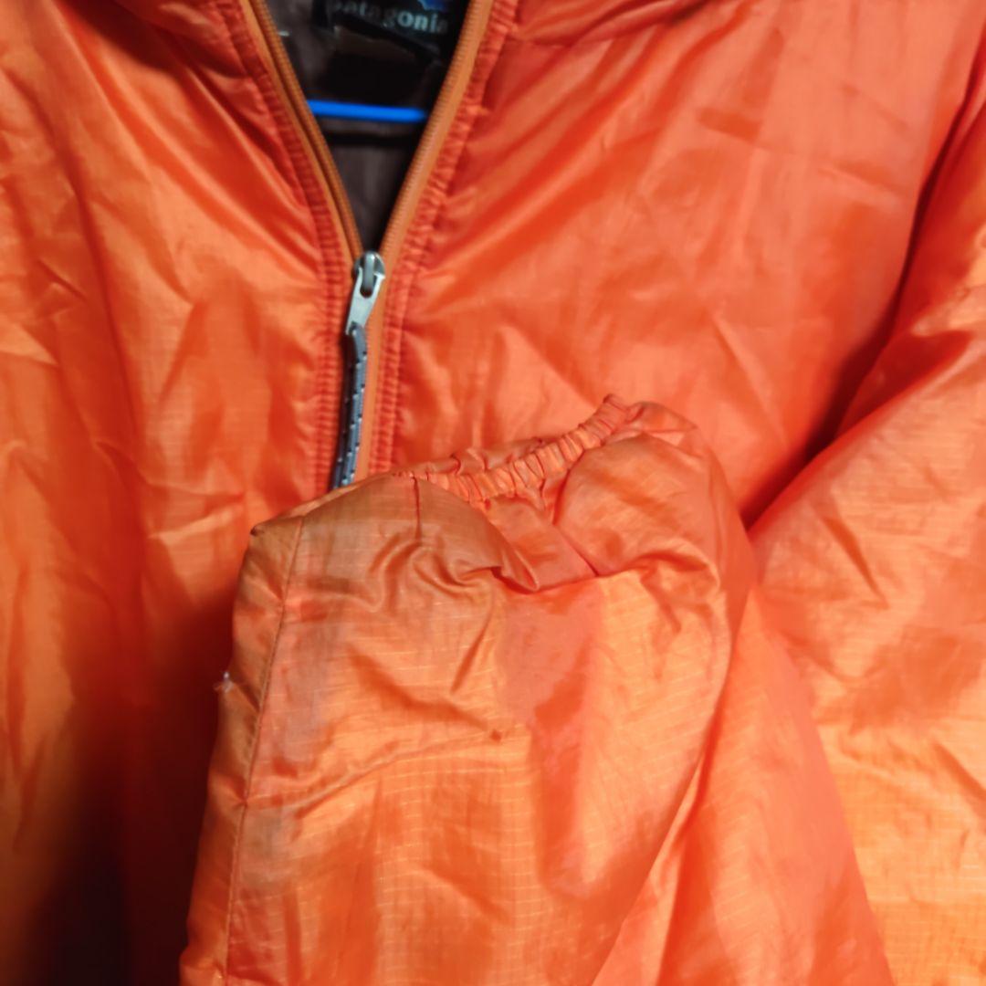 マ*ズ様 希少patagonia パフボールセーターダスパーカー02年製L オレ
