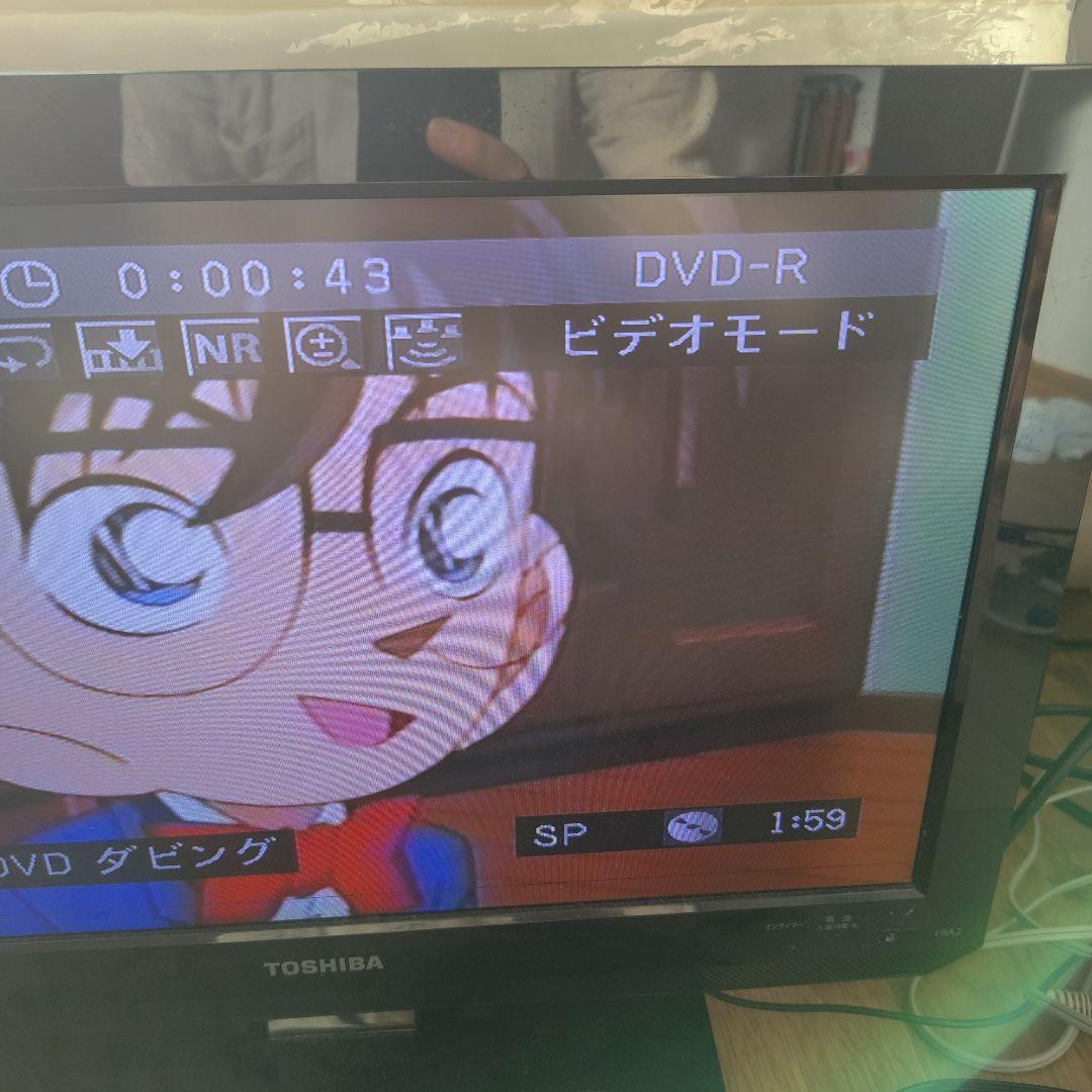 SHARP DV-RW60 VHS/DVDレコーダー ダビング確認