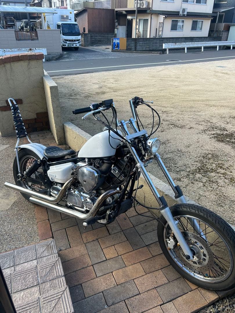 ヤマハ ドラッグスター250 フルカスタム チョッパー ボバー 実働 ベース車