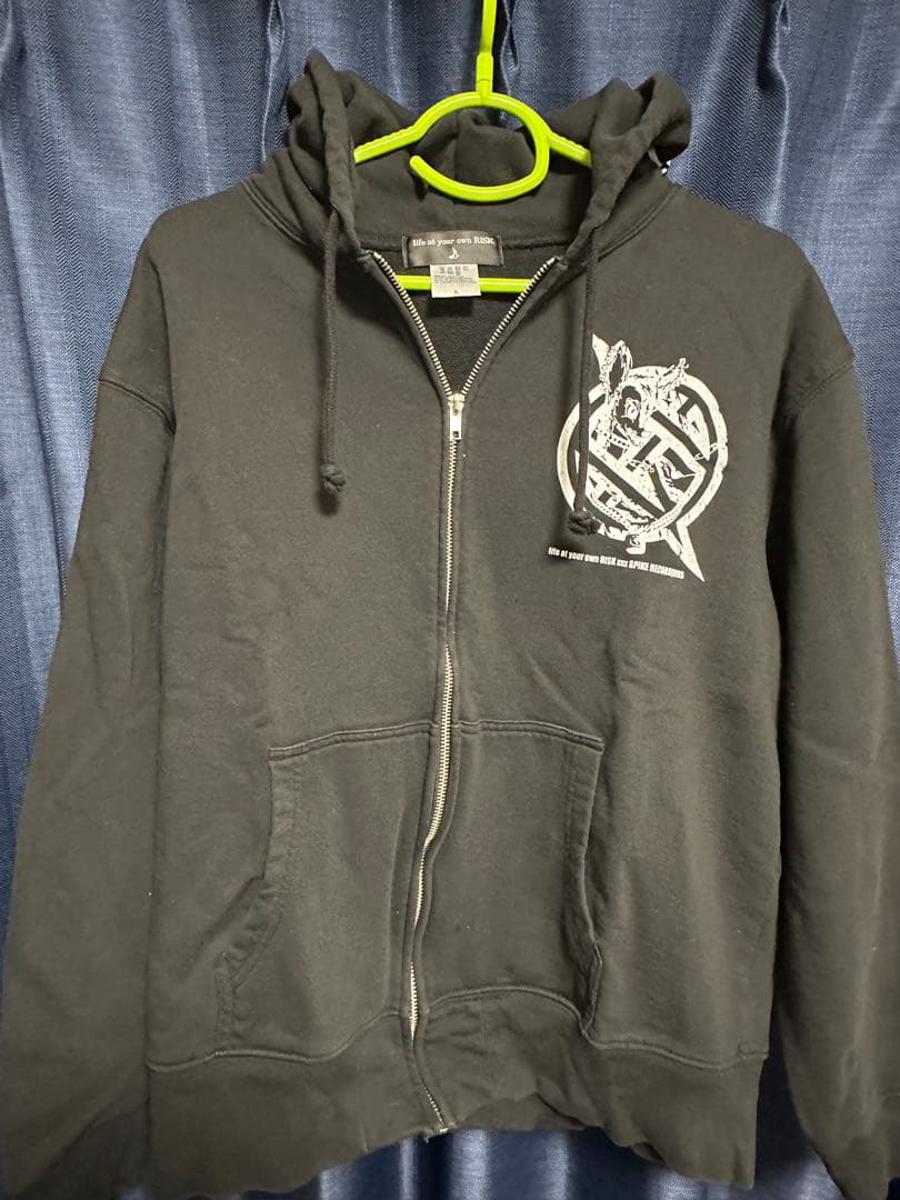 RISK×××SPIKE RECORDINGS コラボZIP PARKA