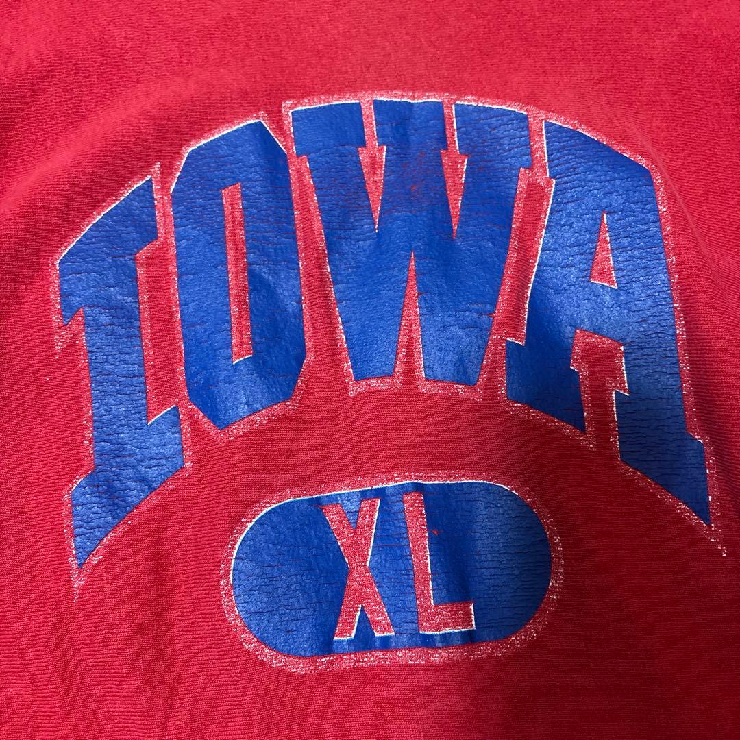 Champion reverse weave 80s XL レッド　アイオア