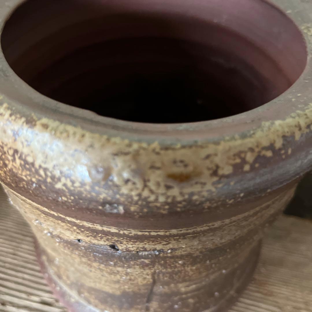 古備前水差し 茶道具 木箱付　極書　江戸時代　ー茶碗　茶室　茶杓