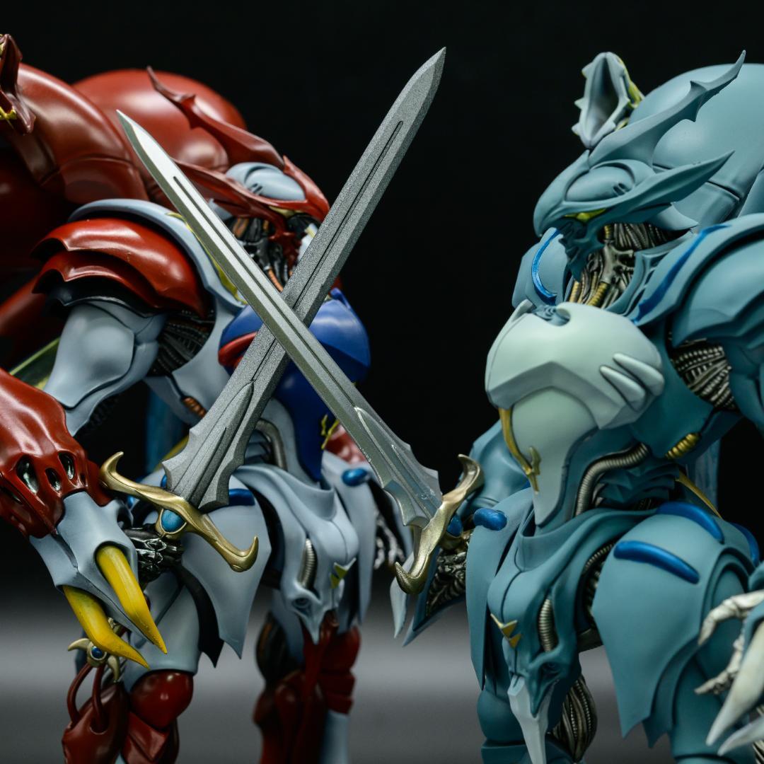 PLAMAX ヴェルビン 全塗装 2体セット